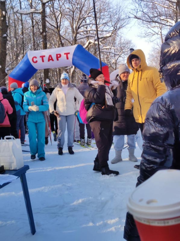 Учащиеся и сотрудники Спортивной школы по адаптивным видам спорта приняли участие в XLII Открытая Всероссийская массовая лыжная гонка «Лыжня России-2024»