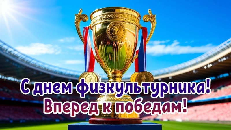 Поздравляем с Днём физкультурника!